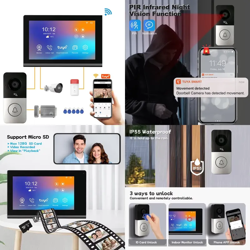 Video Doorbell - 【CHIMU HOME】 2026 New IP Video