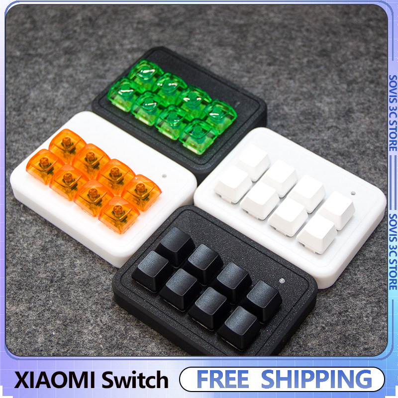 Smart Home Keyboard - 8-Button MIini Keyboard Remote Control Bluetooth