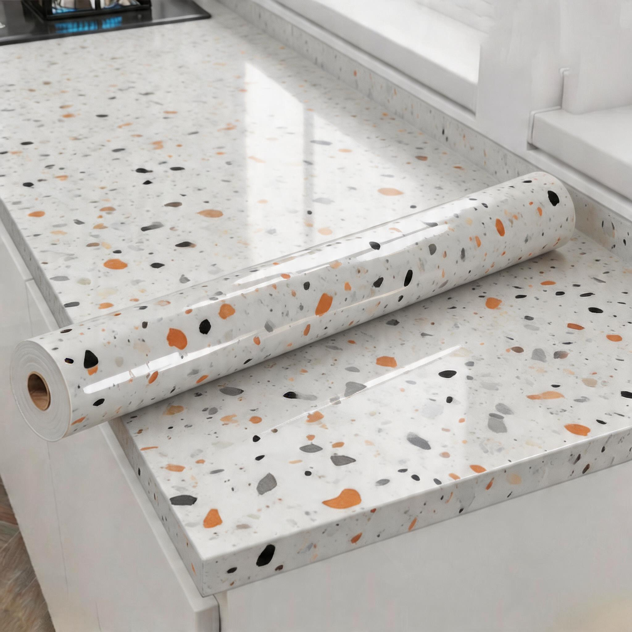 Smart Home Film - 60cm Width Marble Vinyl Self Adhesive