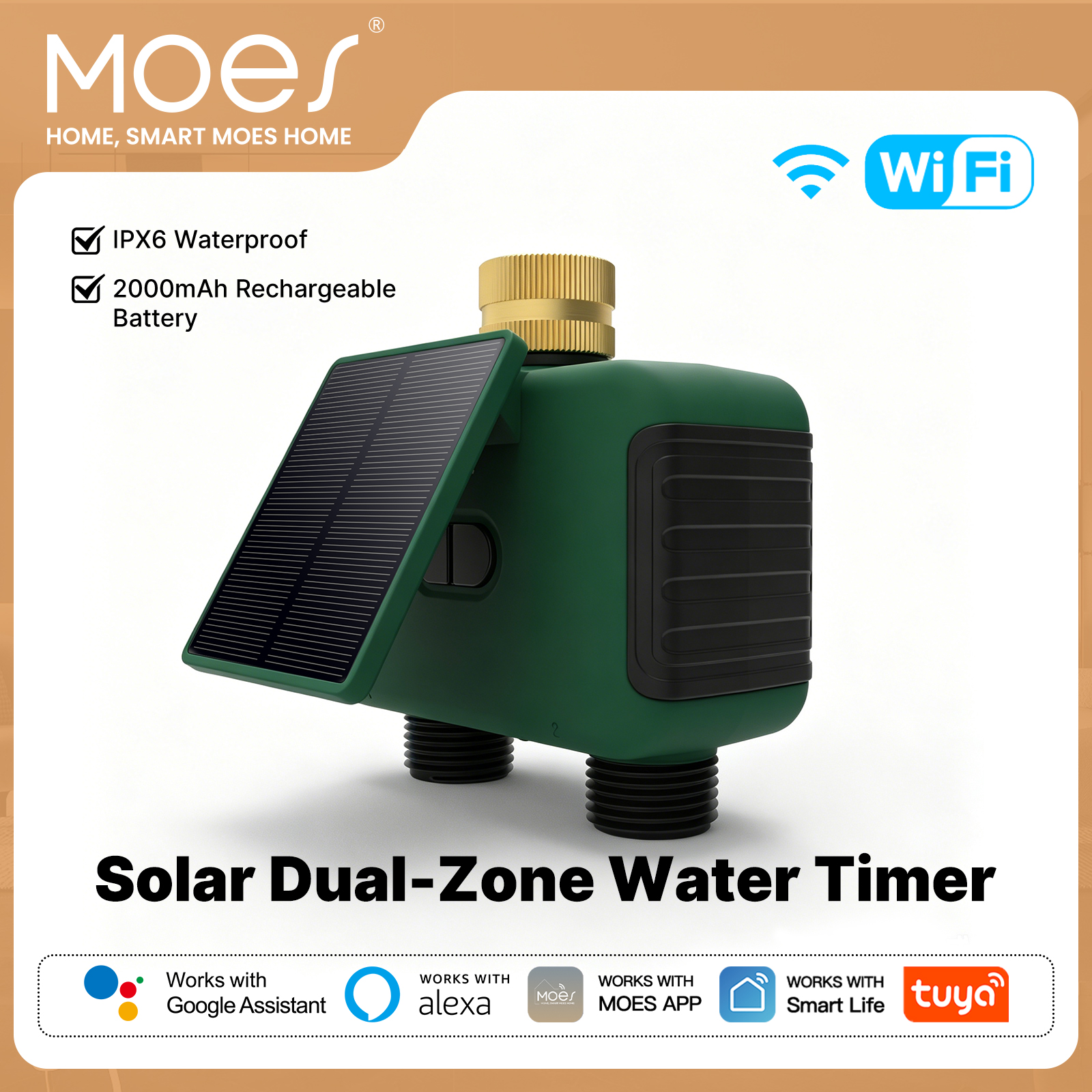 Smart Home Wiz - MOES Tuya WiFi Smart Solar Dual