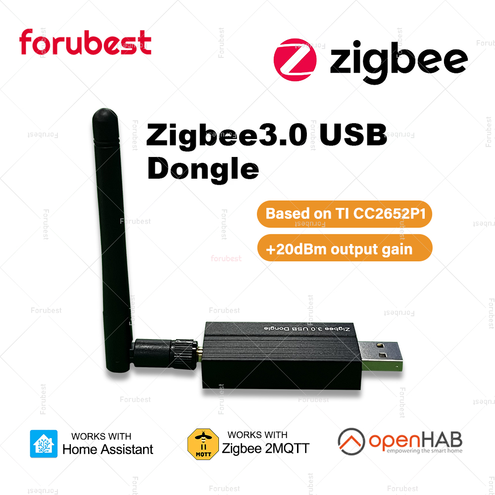 Smart Home Zentrale - Zigbee 3.0 USB Dongle With Antenna