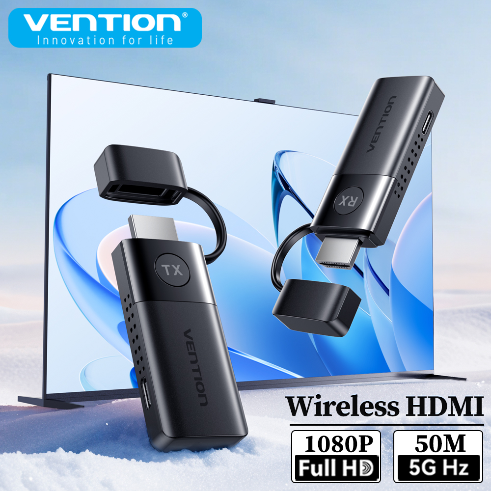Smart Home For Pc - Vention Wireless HDMI Transmitter and Receiver