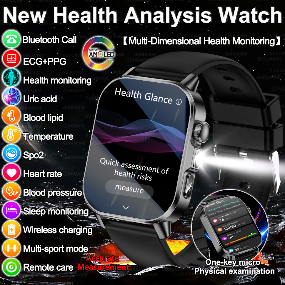 Smart Home Energy Management - New Nursing Grade Smart Watch Men