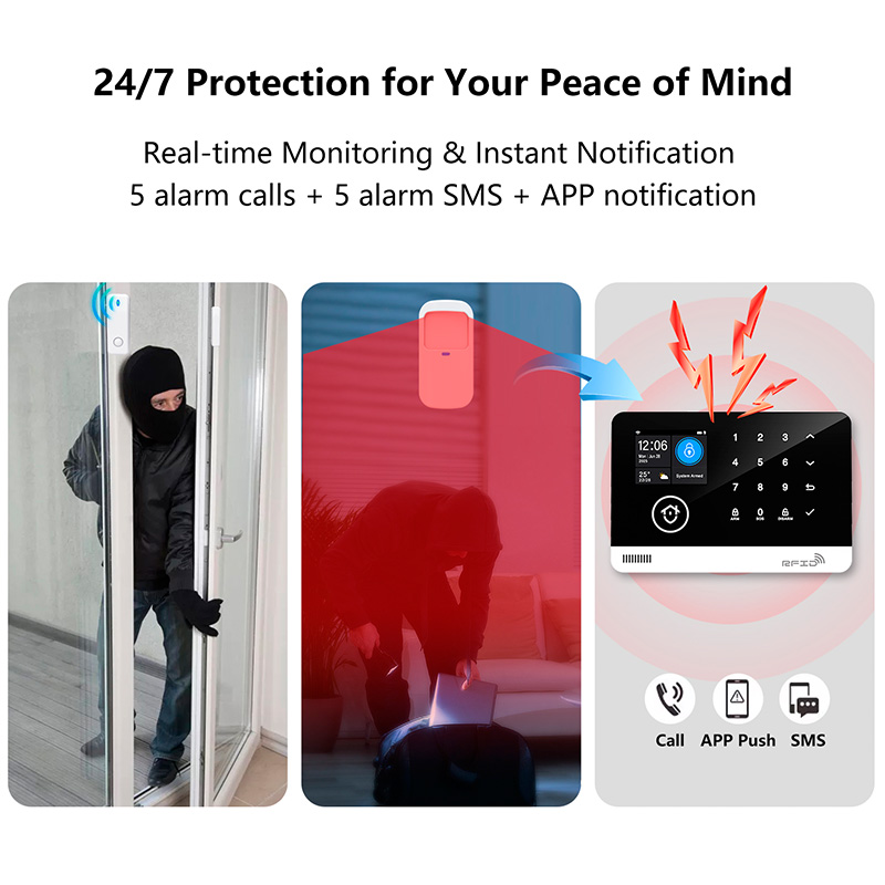Alarm System for Home Tuya WIF – Smart Home Keyboard recenzja i cena