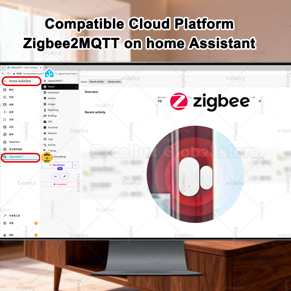 Zigbee 3.0 Door Window Sensor  – Smart Home Security recenzja i cena