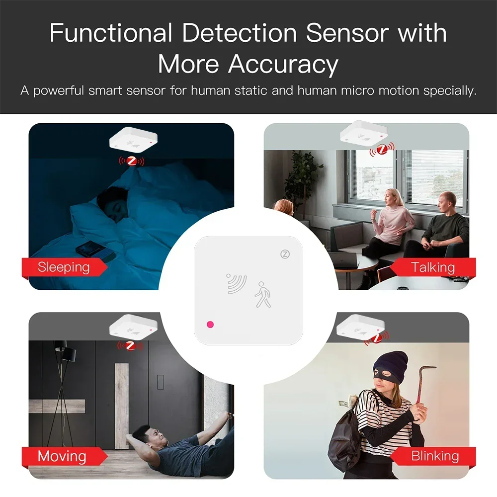 Tuya Zigbee WiFi  Human Presen – Smart Home Google Assistant recenzja i cena