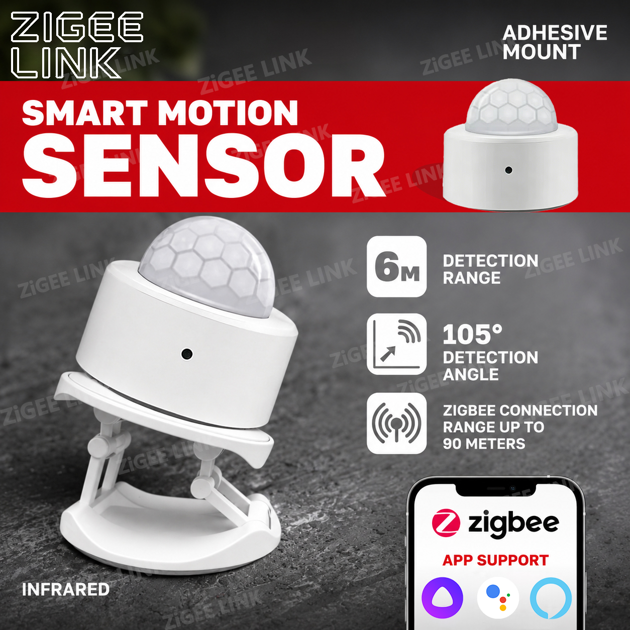 Zigbee PIR Motion Sensor Human – Smart Home Security recenzja i cena