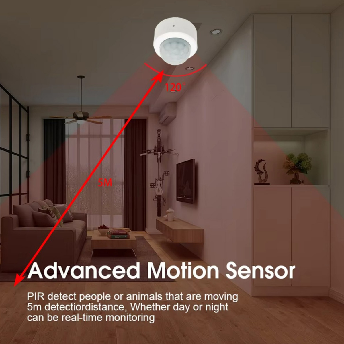 Zigbee PIR Motion Sensor Human – Smart Home Security recenzja i cena