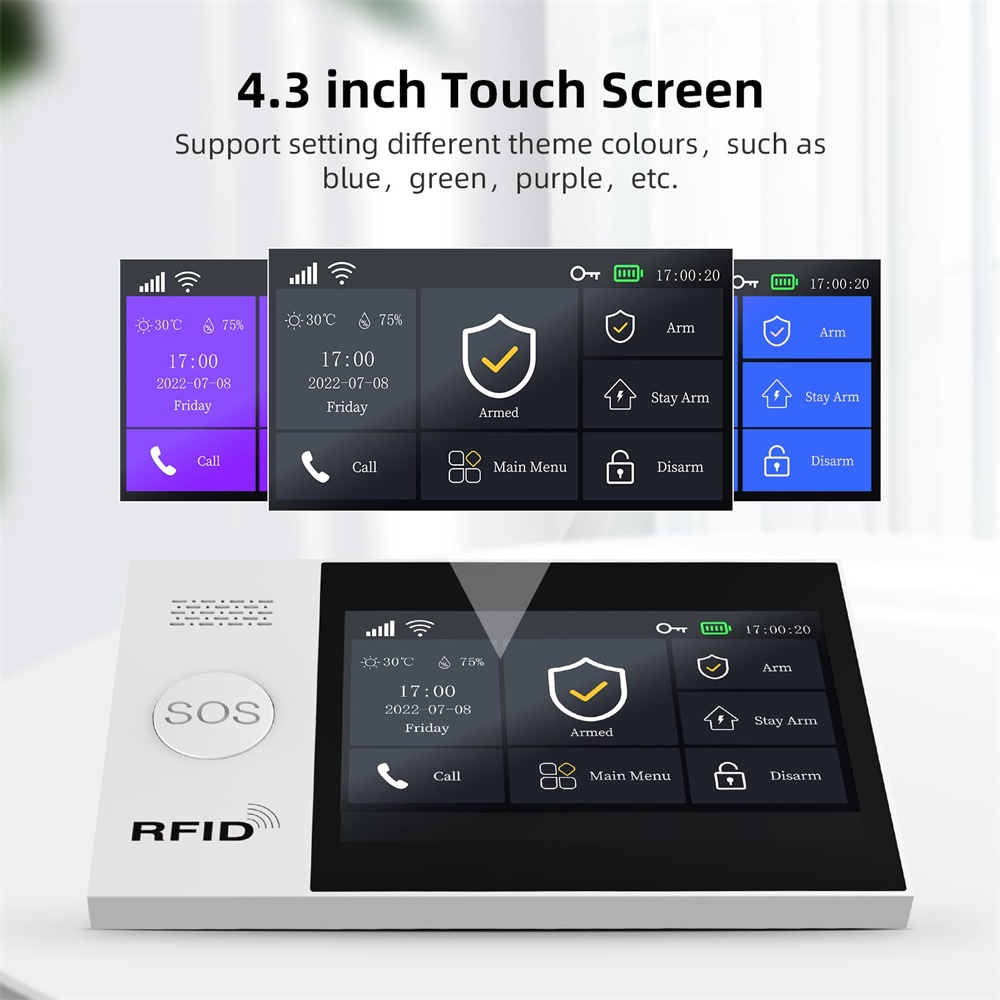 2.4G WIFI Smart GSM Alarm Syst – Home Automation Kit recenzja i cena