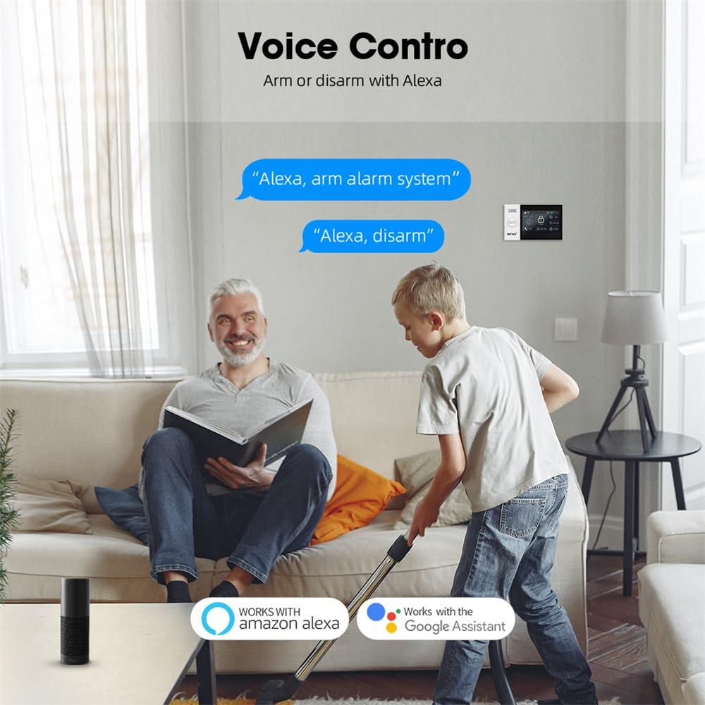 2.4G WIFI Smart GSM Alarm Syst – Home Automation Kit recenzja i cena