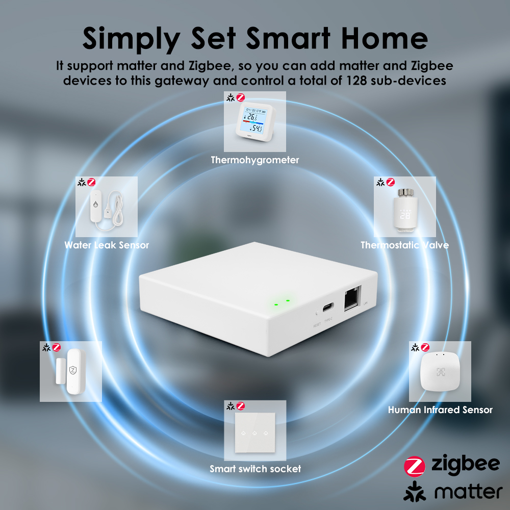 Tuya Zigbee Matter Wired Gatew – Smart Home Offline System recenzja i cena