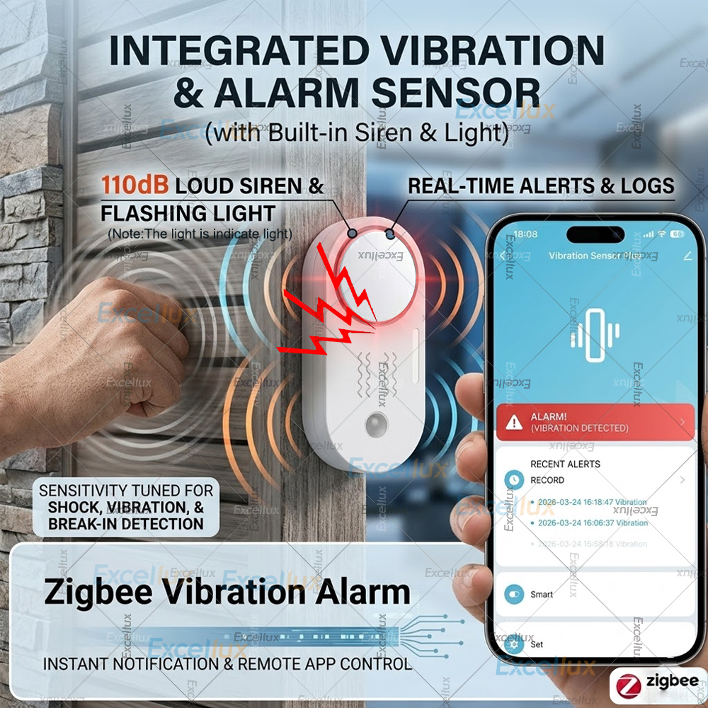 Zigbee 3.0 Siren Alarm 110dB V – Smart Home Zentrale recenzja i cena