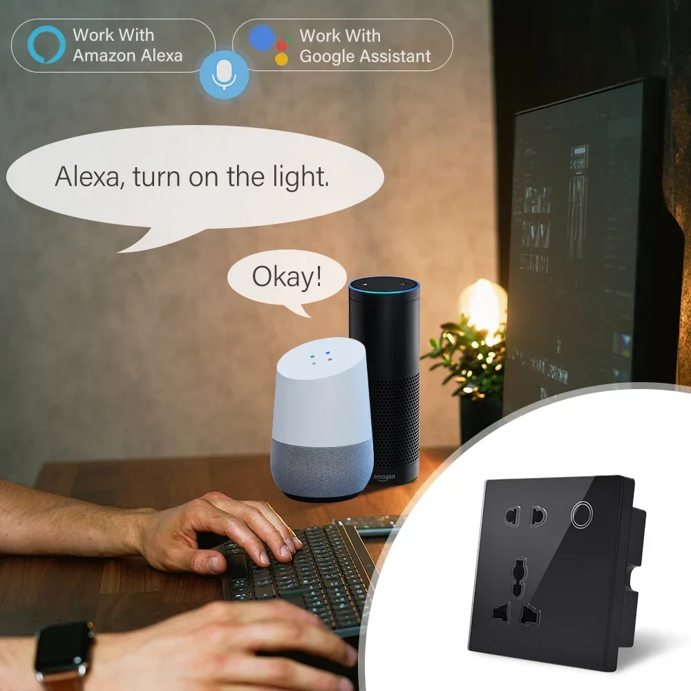 Customized Smart WiFi Wall Soc – Smart Home Wiz recenzja i cena