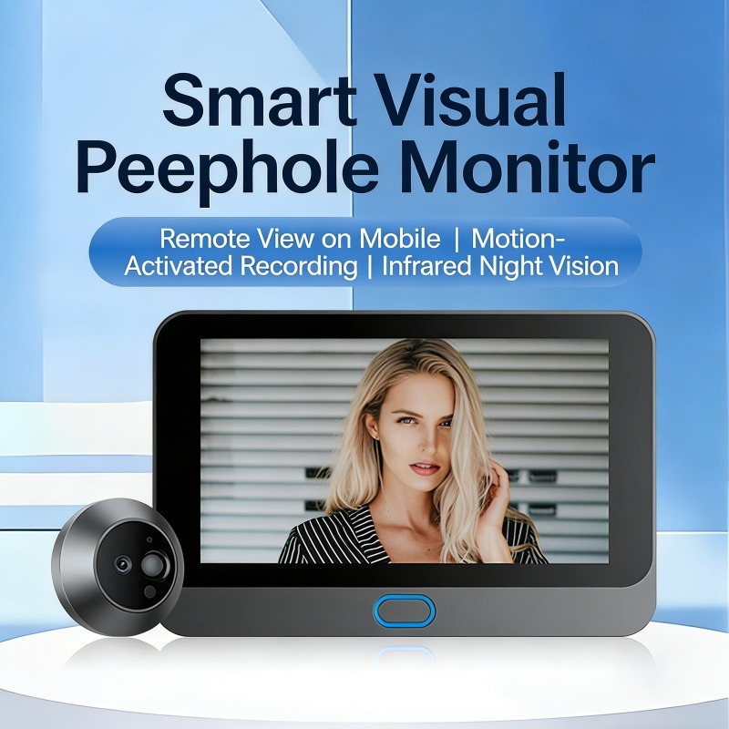 Smart Video Doorbell with 4.3- – Video Doorbell recenzja i cena