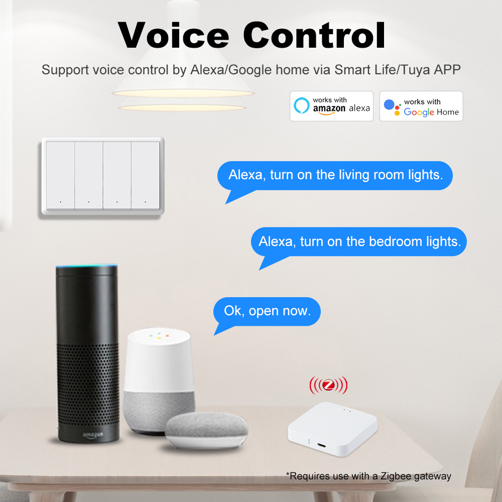 Manhot Smart zigbee Switch No  – Smart Home Lighting recenzja i cena