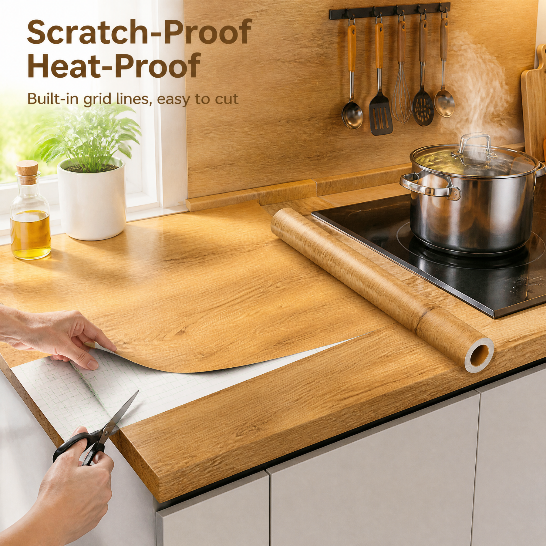 Peel And Stick PVC Wood Grain  – Smart Home Film recenzja i cena