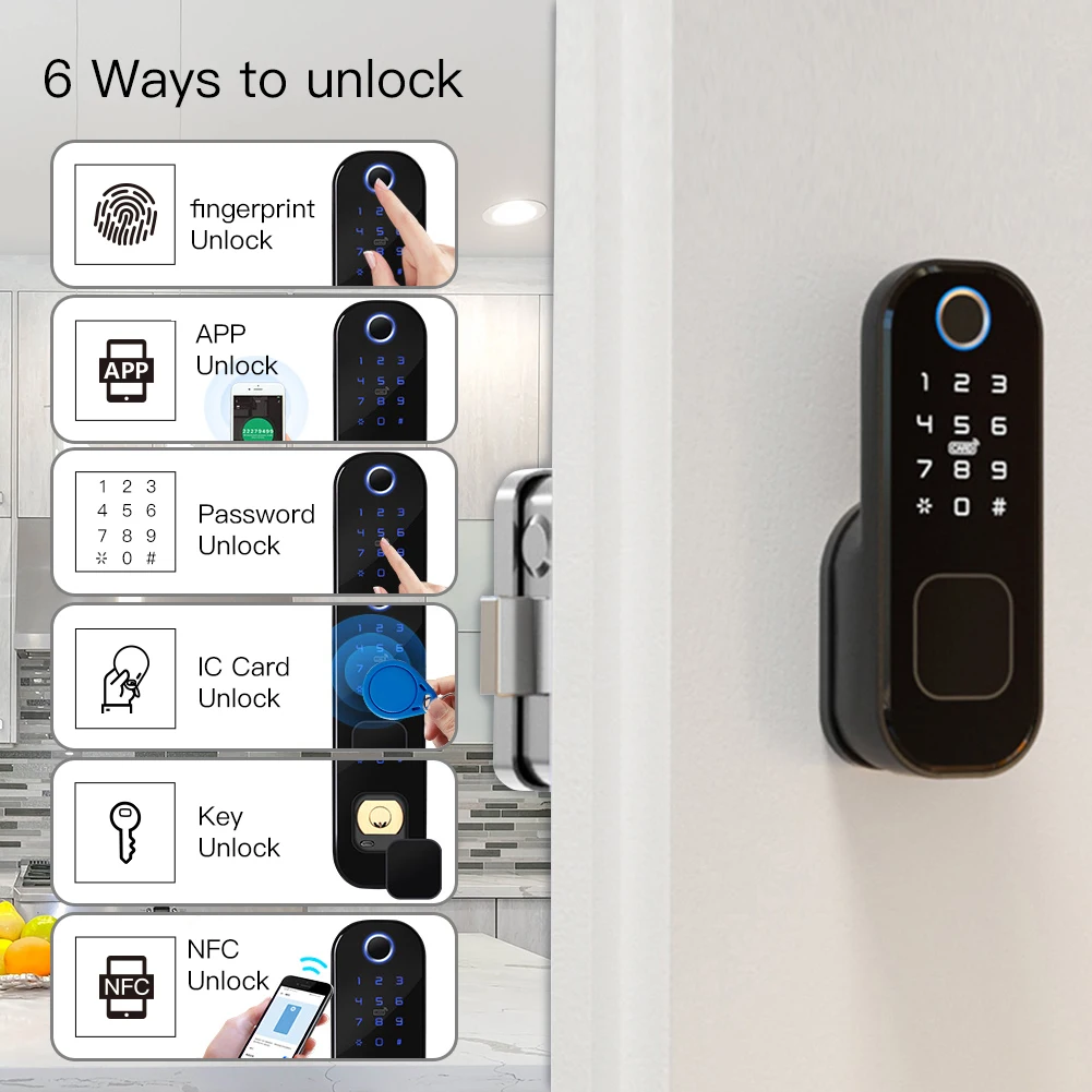 MOES WiFi Tuya Smart Lock Door – Smart Home Moes recenzja i cena