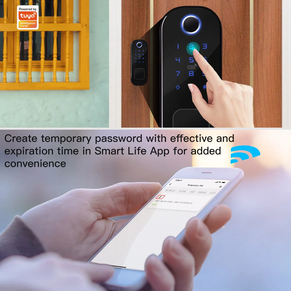 MOES WiFi Tuya Smart Lock Door – Smart Home Moes recenzja i cena
