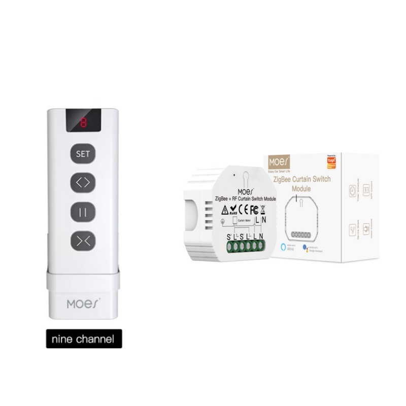 MOES ZigBee Smart RF433 Curtai – Smart Home Moes recenzja i cena