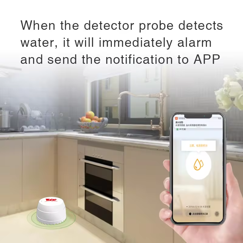 Tuya WiFi Water Leak Detector  – Smart Home Green recenzja i cena