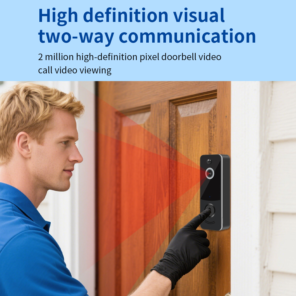 1080P WIFI Video Doorbell TTLO – Smart Home Video Doorbell App recenzja i cena