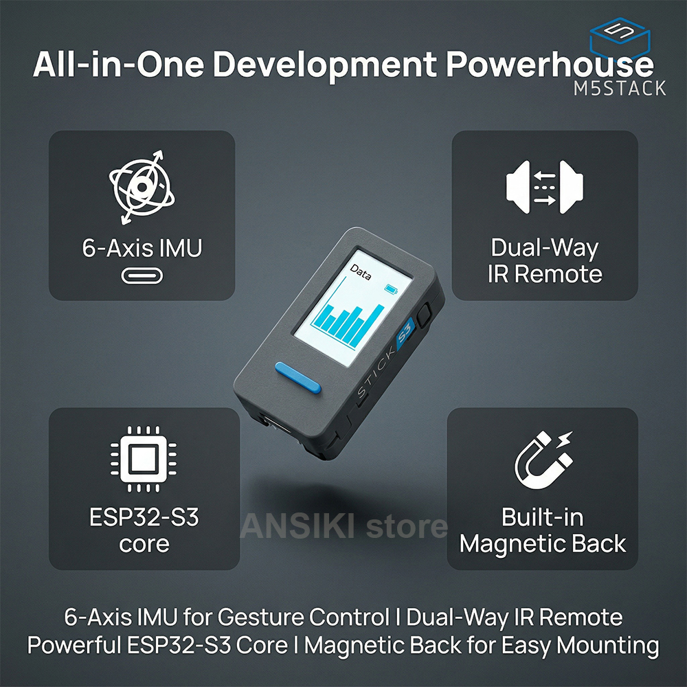 M5Stack M5StickS3 ESP32-S3 IoT – Smart Home Iot recenzja i cena