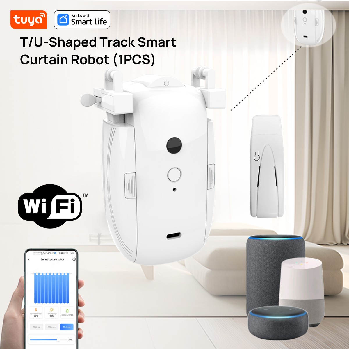 Tuya Smart WiFi Curtain Robot  – Smart Home Zentrale recenzja i cena