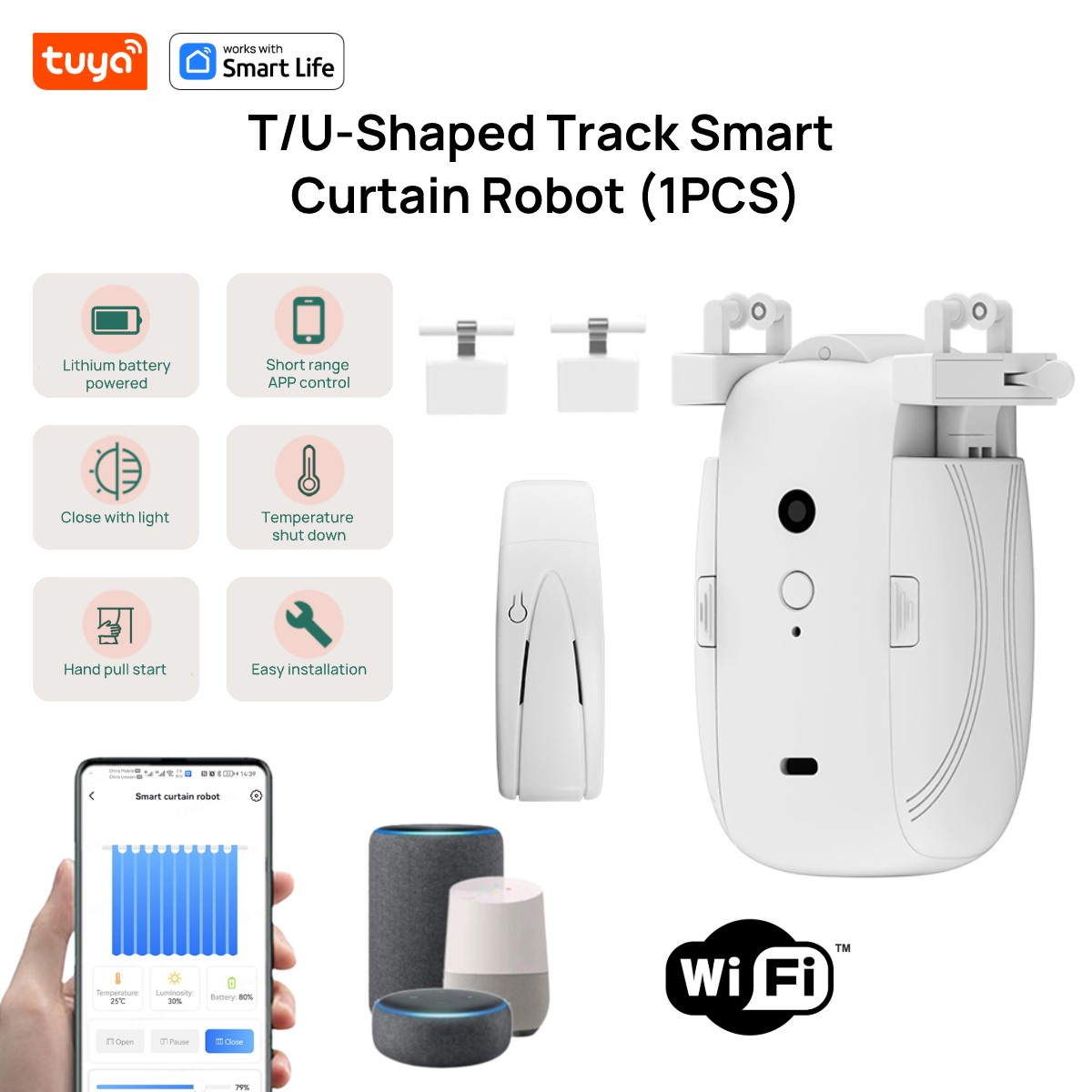 Tuya Smart WiFi Curtain Robot  – Smart Home Zentrale recenzja i cena