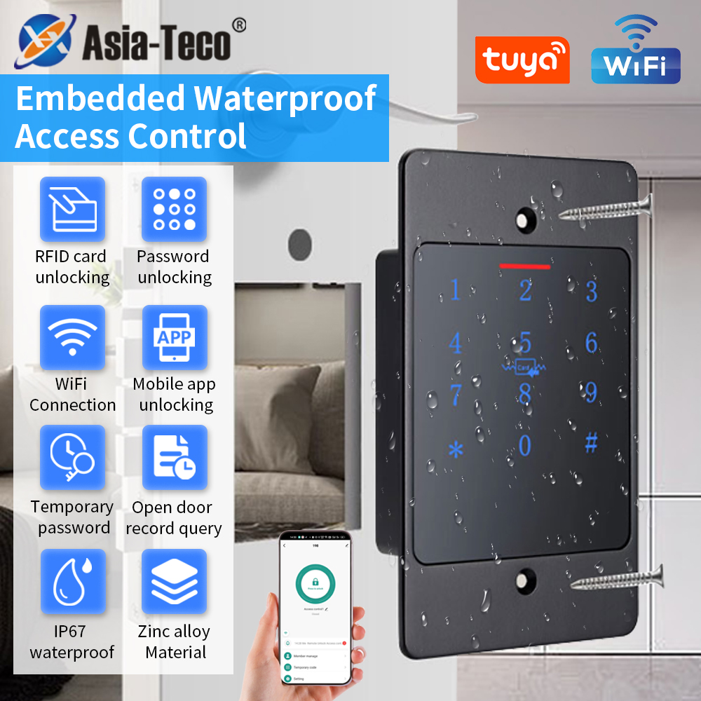 WiFi Tuya Smart Door Lock Keyb – Smart Home Keyboard recenzja i cena