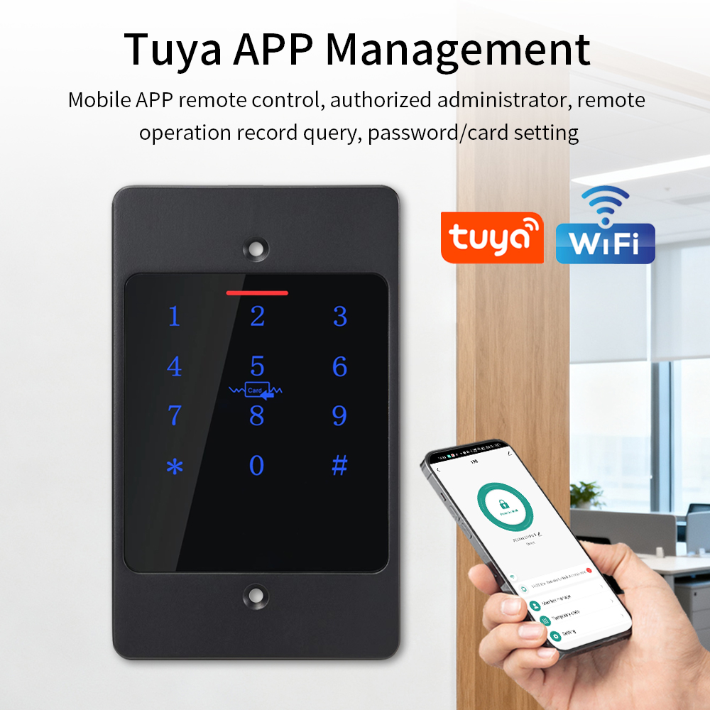 WiFi Tuya Smart Door Lock Keyb – Smart Home Keyboard recenzja i cena