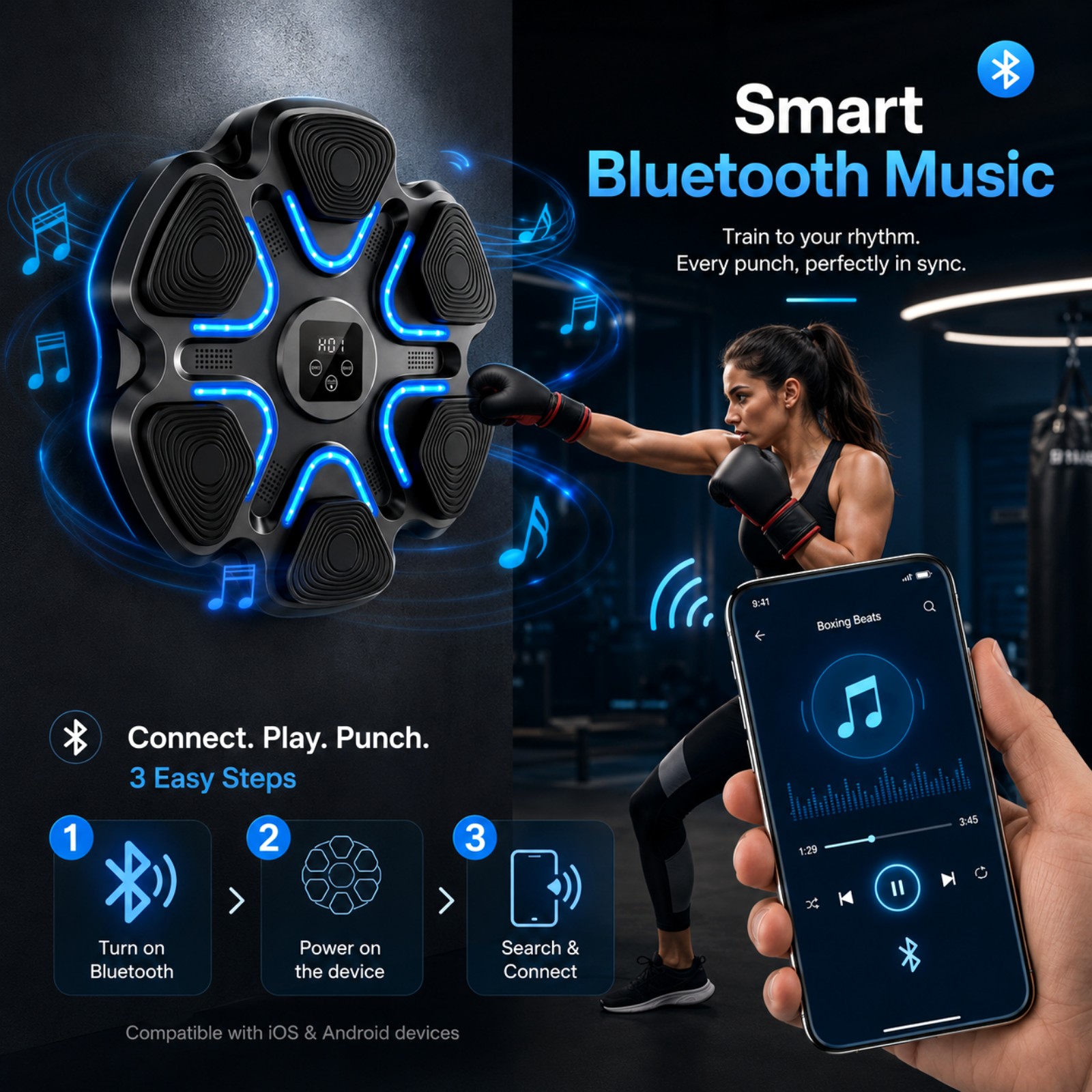 Music Boxing Machine Kids Adul – Smart Home Lighting recenzja i cena