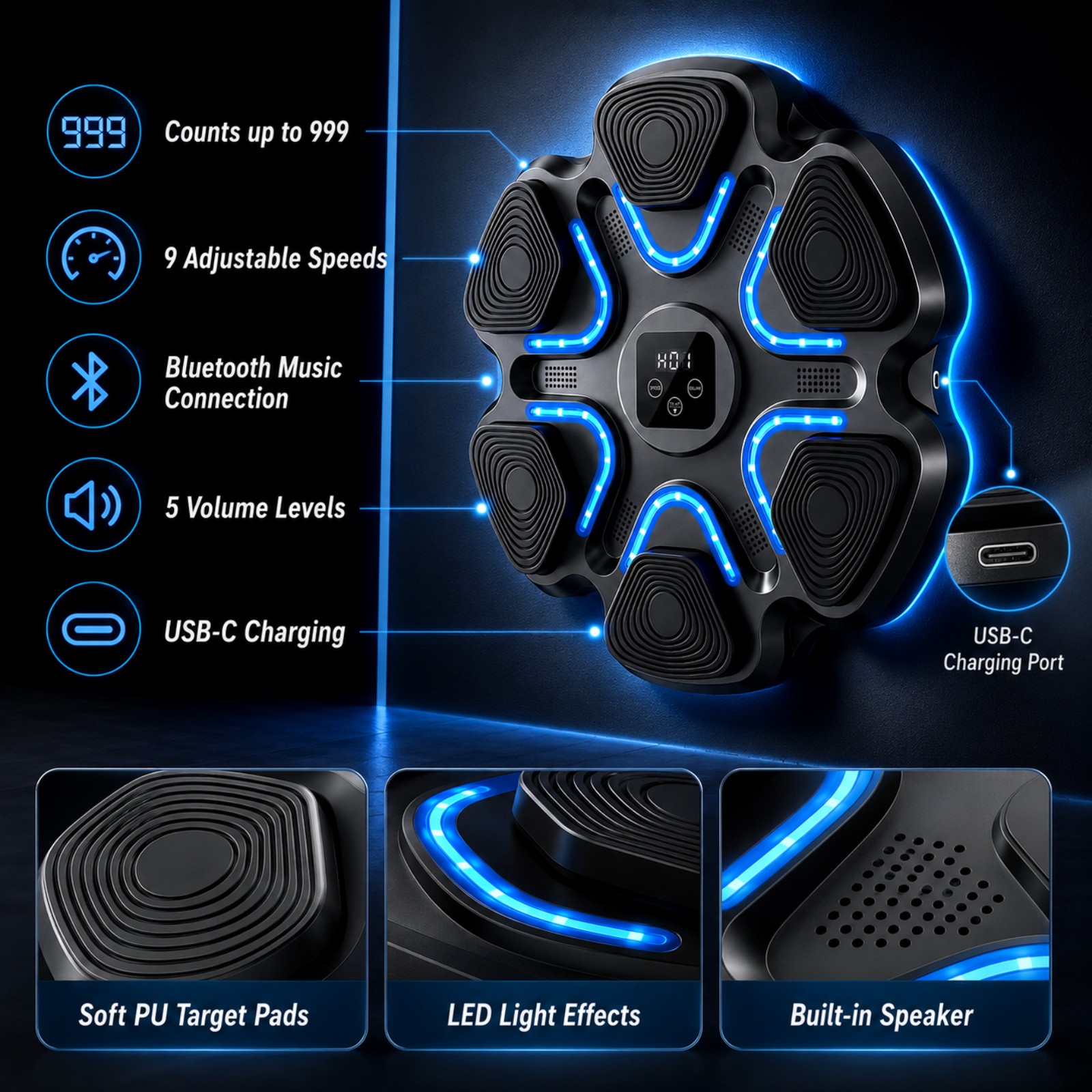 Music Boxing Machine Kids Adul – Smart Home Lighting recenzja i cena