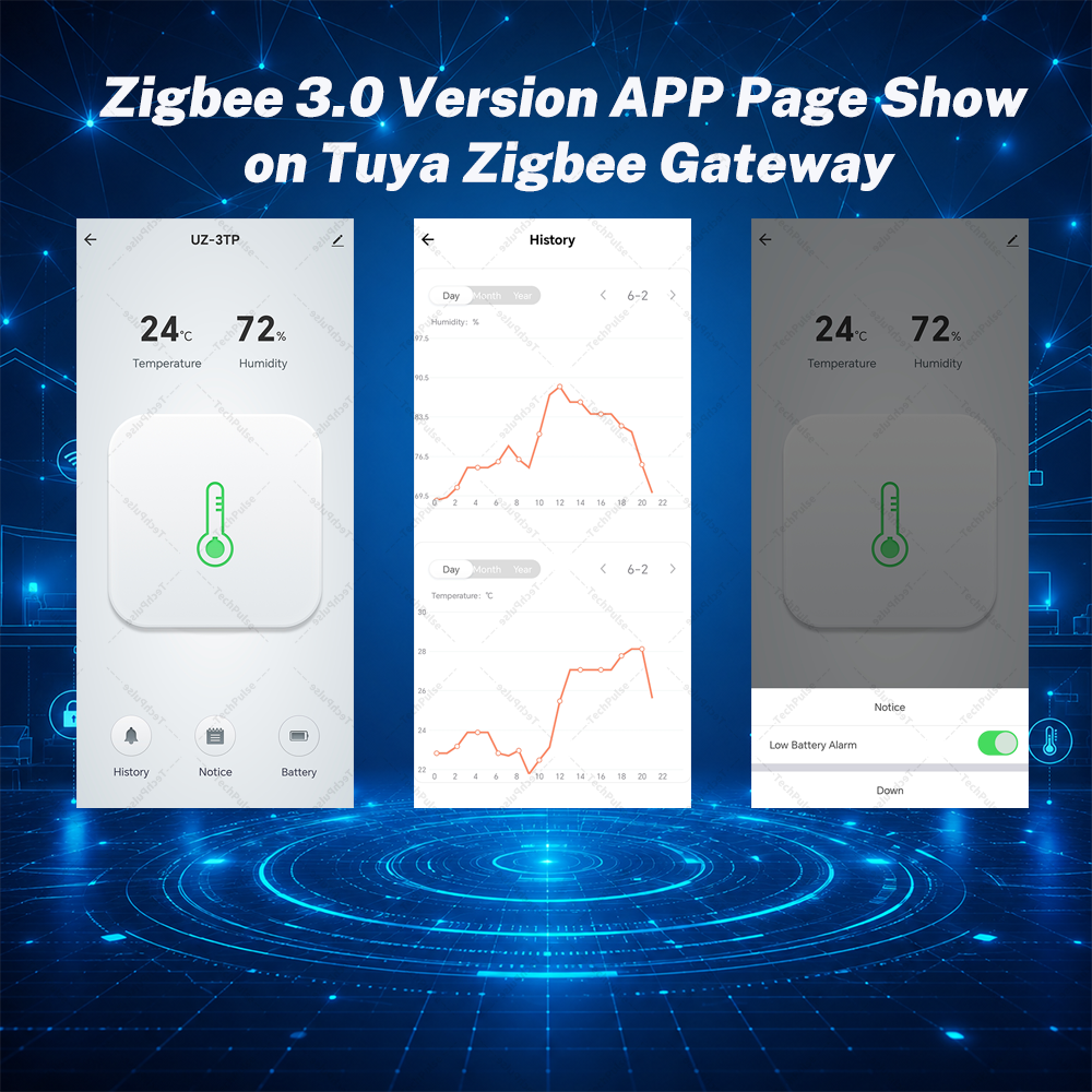 Zigbee 3.0 Temperature and Hum – Smart Home Iot recenzja i cena