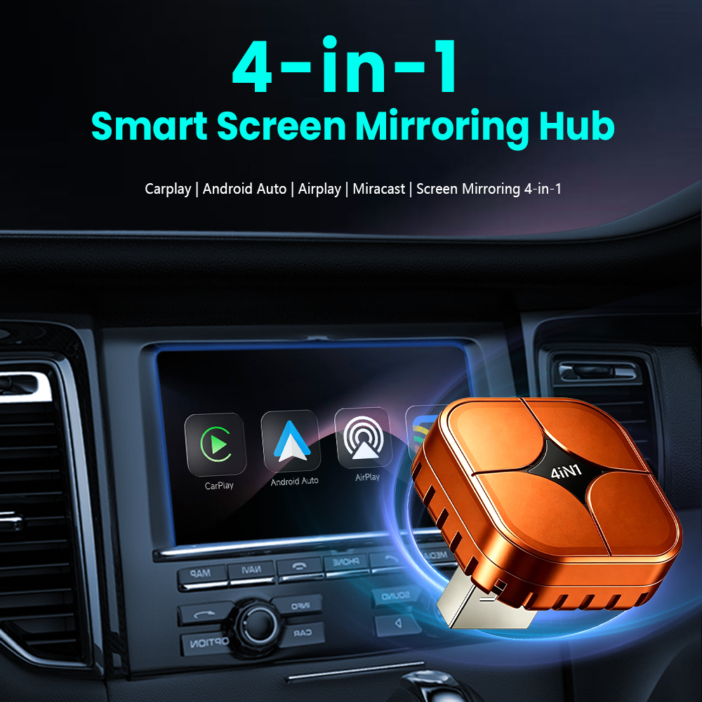 4in1 New Upgrade Carplay Adapt – Smart Home Wiz recenzja i cena