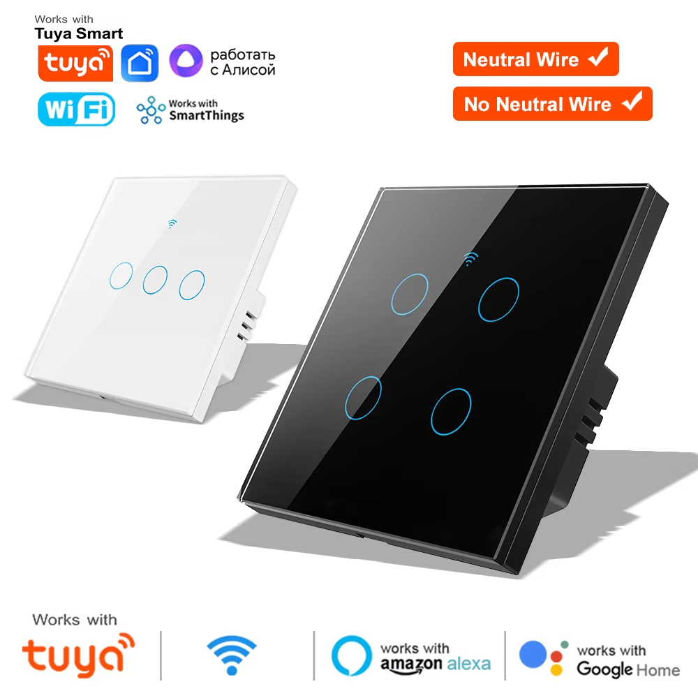 WiFi RF 433mhz Touch Wall Ligh – Smart Home Switch recenzja i cena