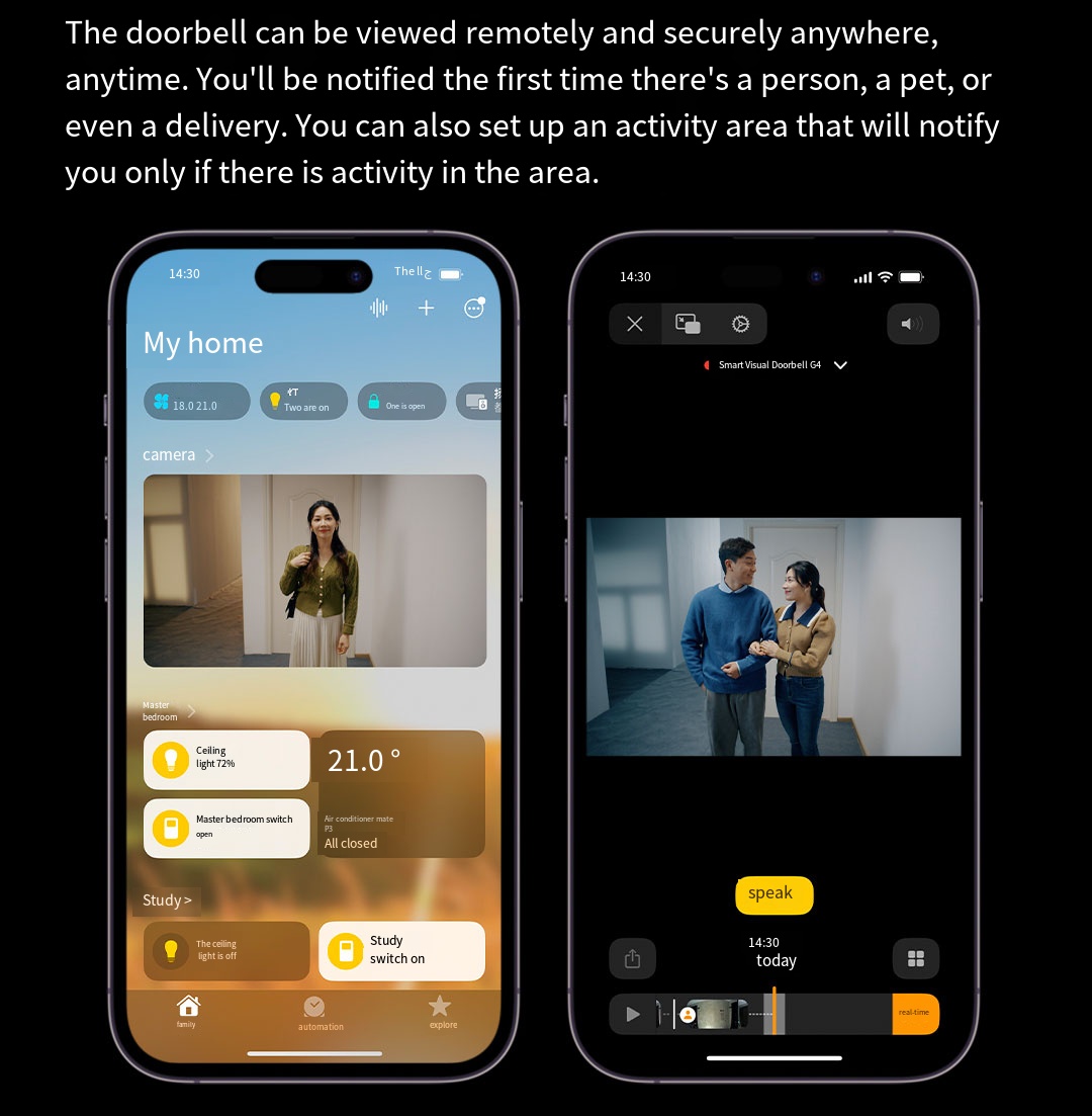Aqara G4 Video Doorbell 1080P  – Smart Home Video Doorbell App recenzja i cena