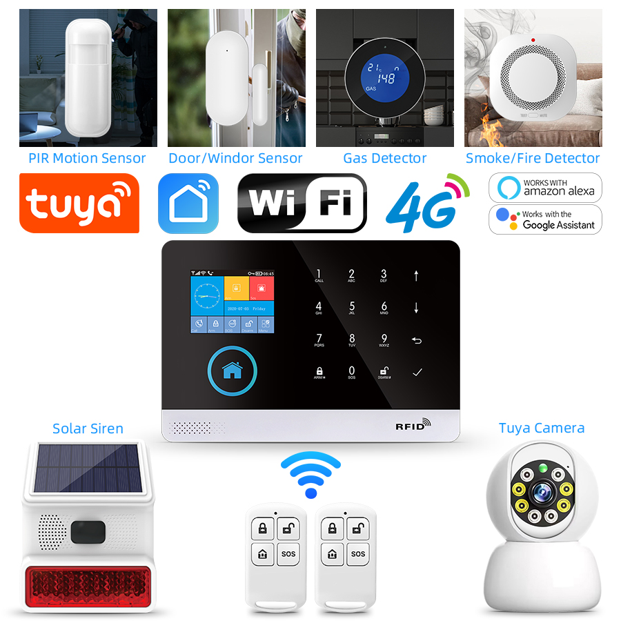 4G GSM Wifi Wireless Home Alar – Home Automation Kit recenzja i cena