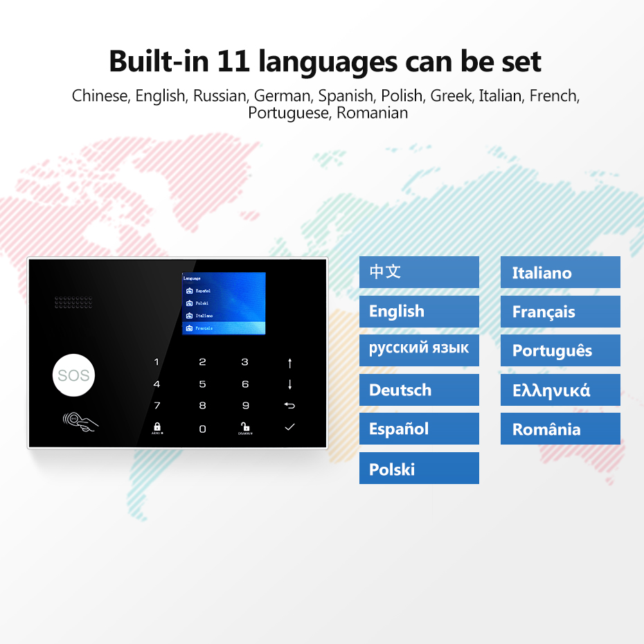 KERUI WiFi+4G Home Alarm with  – Smart Home Keyboard recenzja i cena