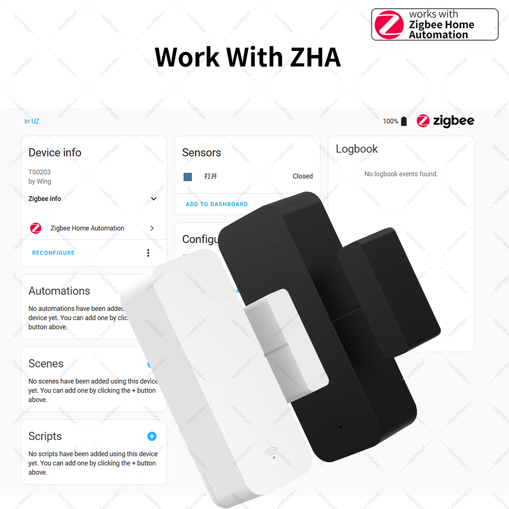 Zigbee 3.0 Door Window Sensor  – Smart Home Zentrale recenzja i cena