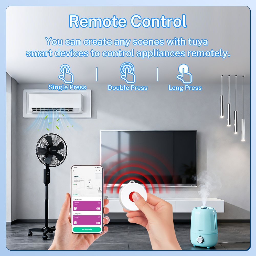 Tuya ZigBee Smart Button IP65  – Smart Home Switch recenzja i cena