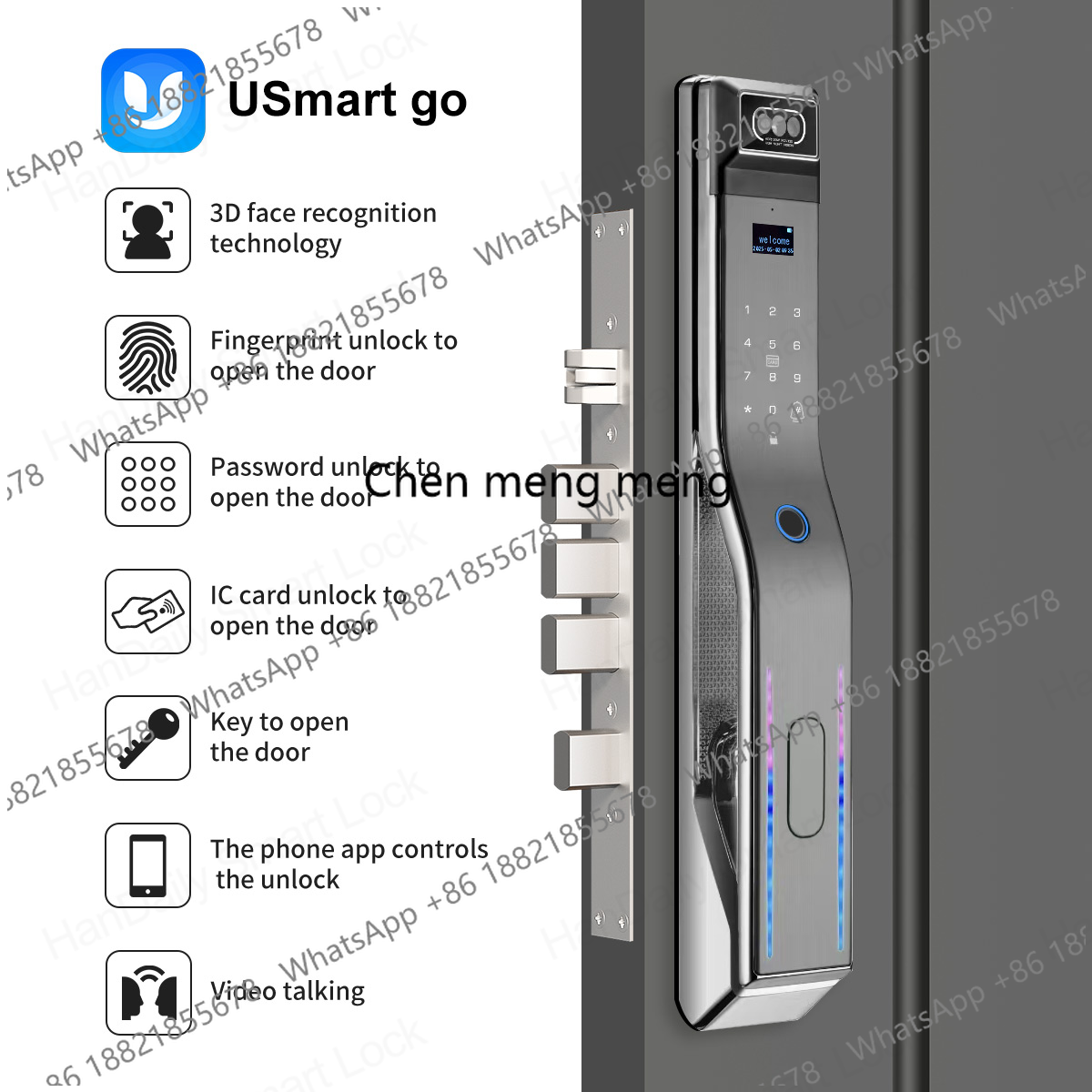 Handaily Usmart Go App Remote  – Smart Home Video Doorbell App recenzja i cena