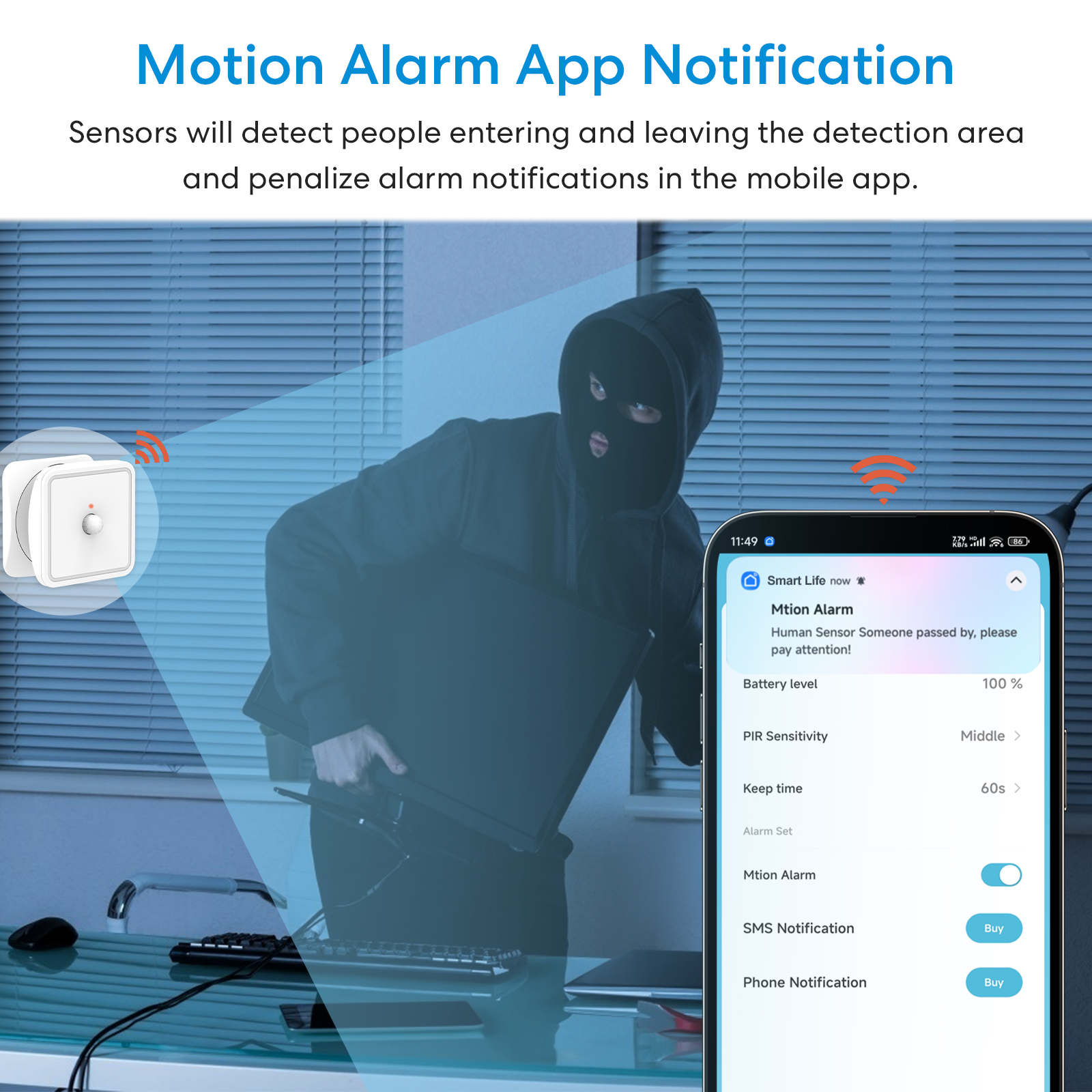 Tuya ZigBee Human Motion Senso – Smart Home Security recenzja i cena