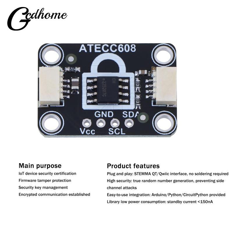 ATECC608 Secure Element Module – Smart Home Keyboard recenzja i cena