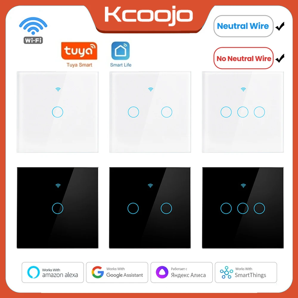 Tuya Wifi EU Smart Switches 1/ – Smart Home Lighting recenzja i cena