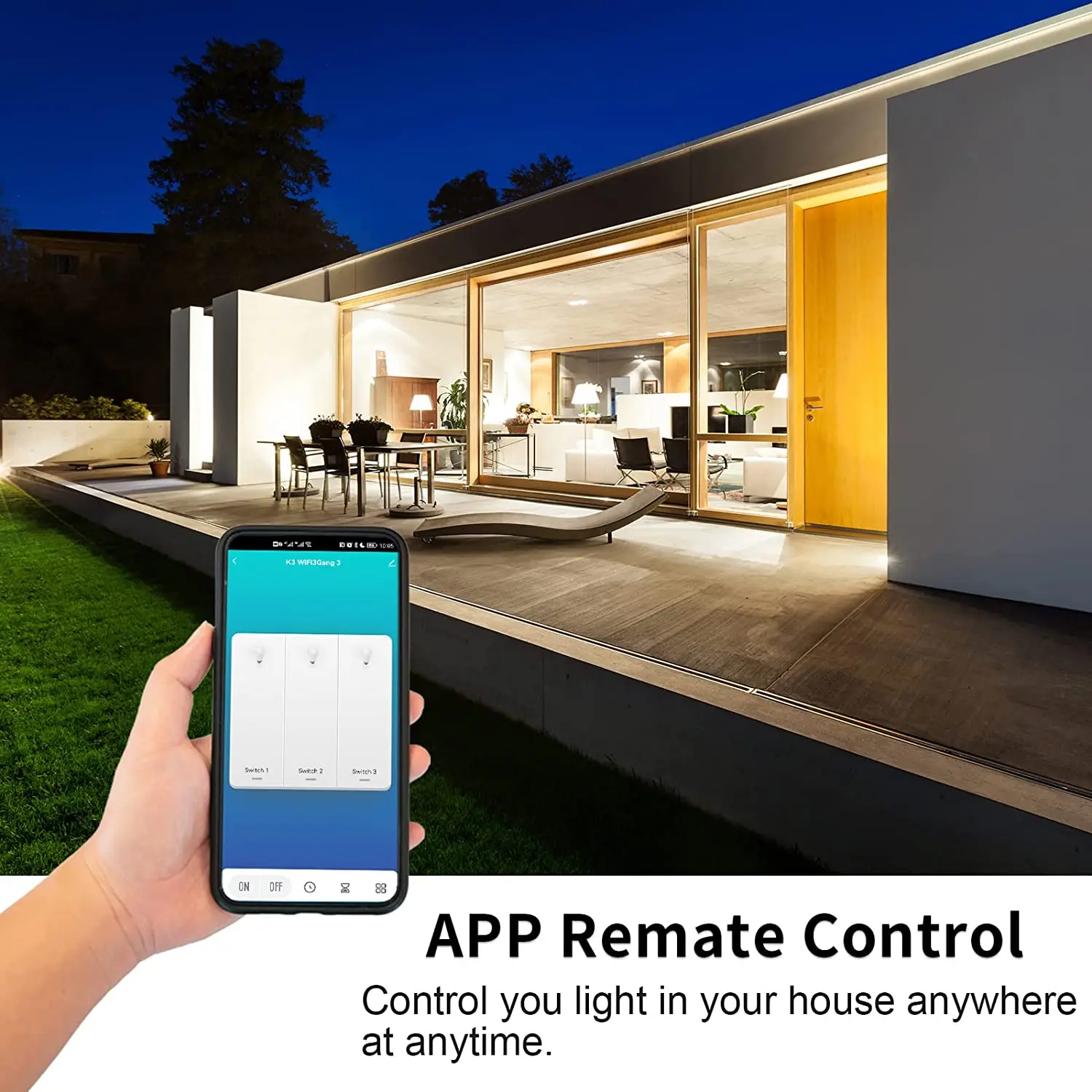 Tuya Wifi EU Smart Switches 1/ – Smart Home Lighting recenzja i cena