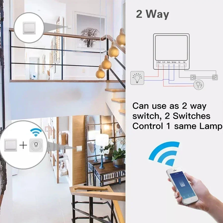 Tuya WiFi Smart Switch Module  – Smart Home Google Assistant recenzja i cena