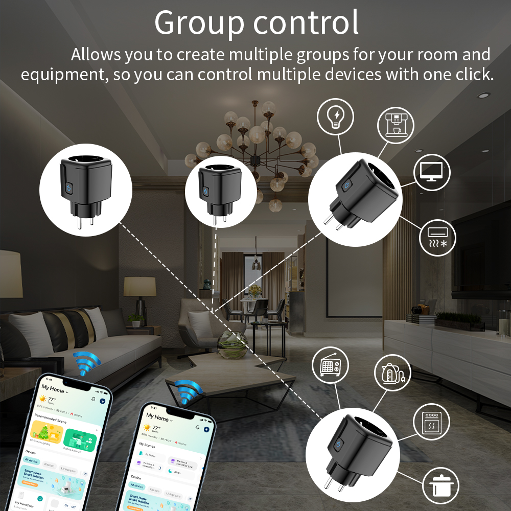 Tuya Smart Socket  WiFi Remote – Smart Home Wiz recenzja i cena