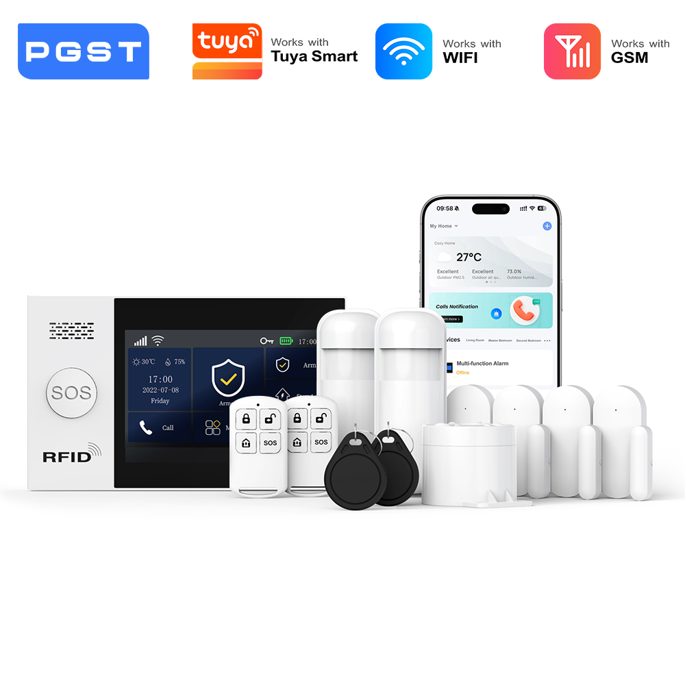PGST 2G GSM WiFi Alarm System  – Home Automation Kit recenzja i cena