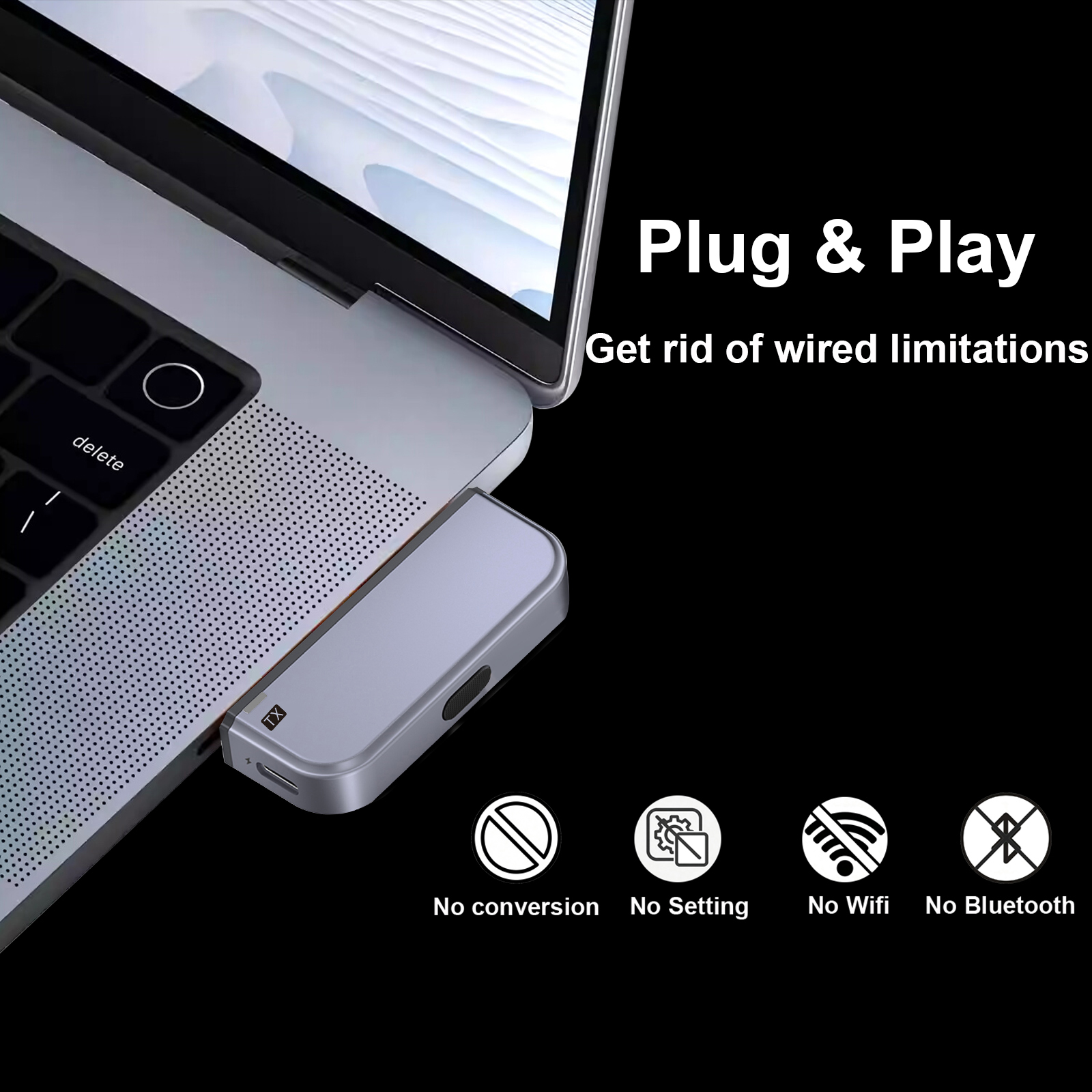 2-in-1 Type C Wireless HDMI Tr – Smart Home For Pc recenzja i cena