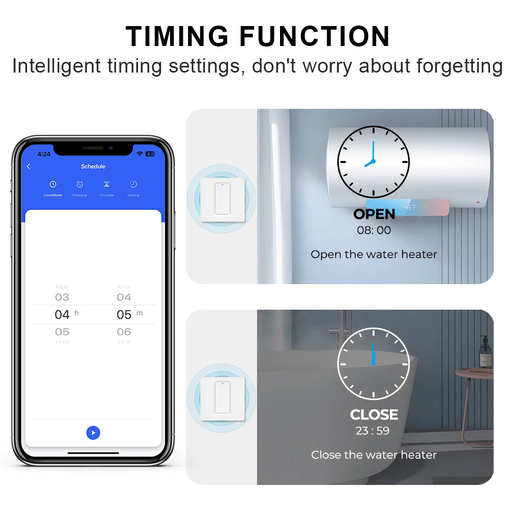 Smart Water Heater Switch/WiFi – Smart Home Wiz recenzja i cena